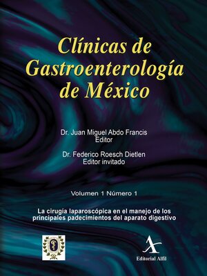 cover image of La cirugía laparoscópica en el manejo de los principales padecimientos del aparato digestivo CGM 01